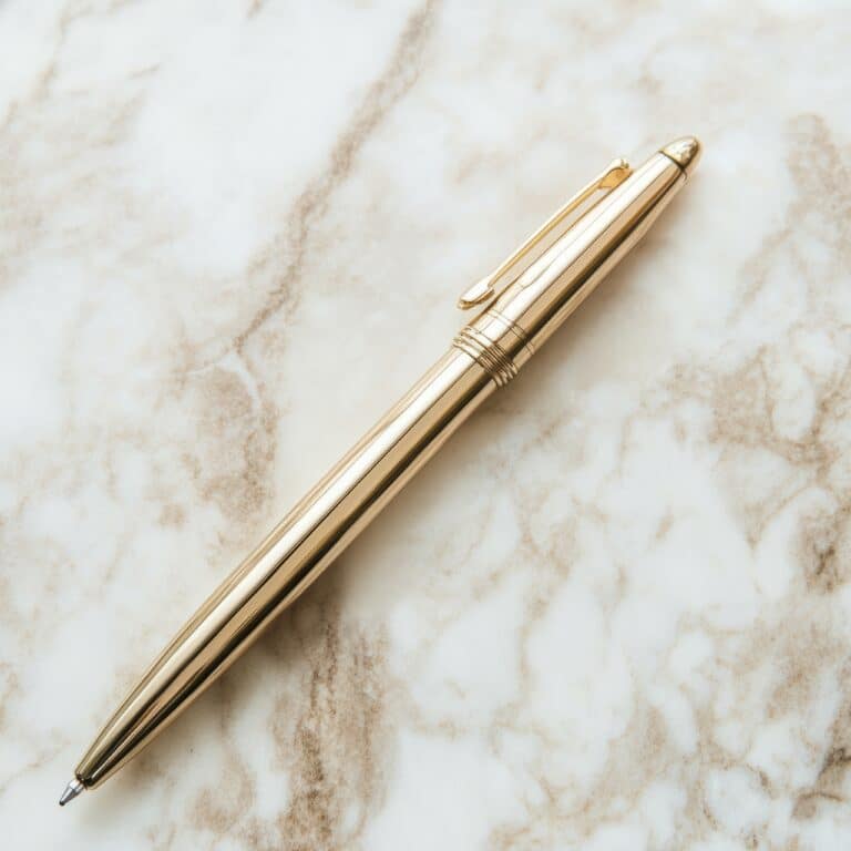 Gold pen on marble surface symbolizing contracts and Florida CHOICE Act non-compete restrictions